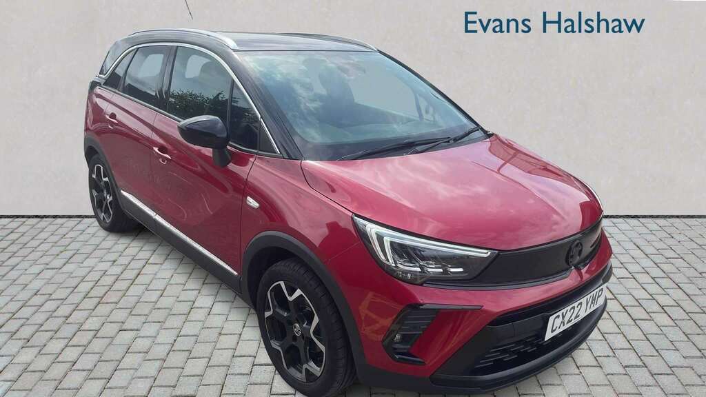 Vauxhall Crossland 1.5 Turbo D Ultimate 2022 Red