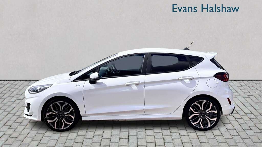Ford Fiesta 1.0 Ecoboost Hybrid Mhev 125 St-line X 2023 EA73WGZ White #6