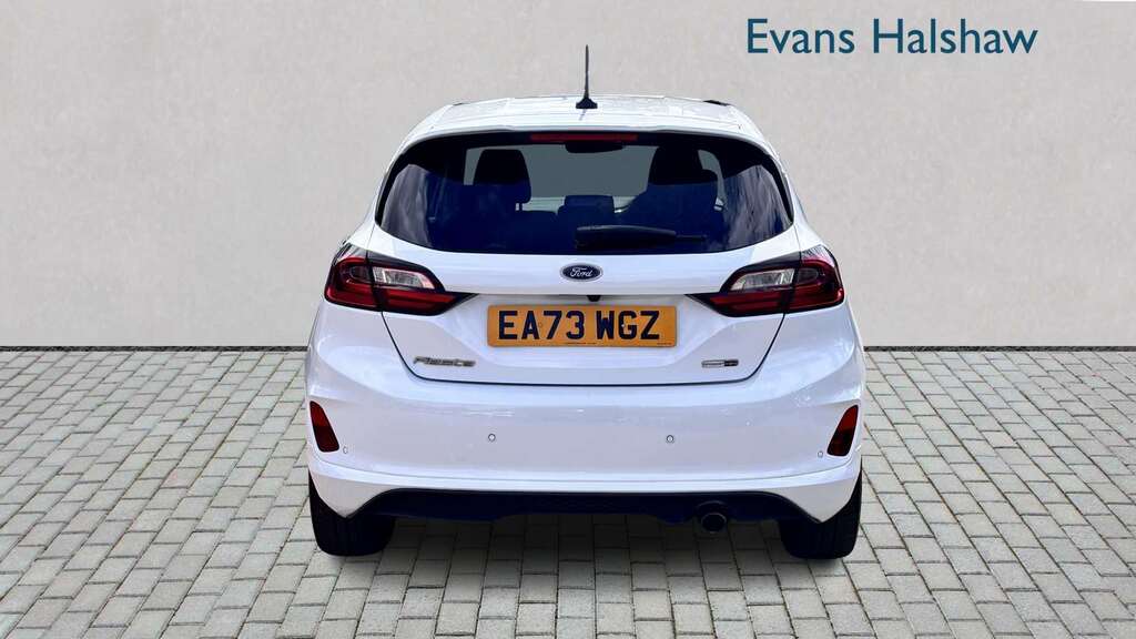 Ford Fiesta 1.0 Ecoboost Hybrid Mhev 125 St-line X 2023 EA73WGZ White #3