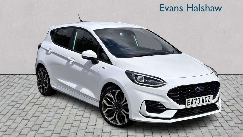 Ford Fiesta 1.0 Ecoboost Hybrid Mhev 125 St-line X 2023 White