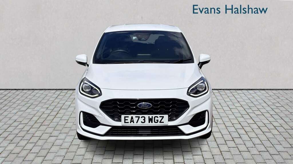 Ford Fiesta 1.0 Ecoboost Hybrid Mhev 125 St-line X 2023 EA73WGZ White #5