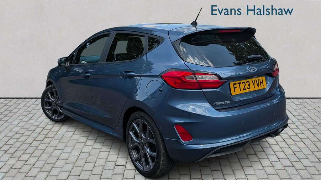 Ford Fiesta 1.0 Ecoboost St-line 2023 FT23YVH Blue #2