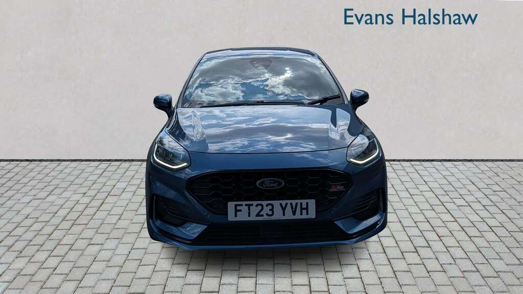 Ford Fiesta 1.0 Ecoboost St-line 2023 FT23YVH Blue #4