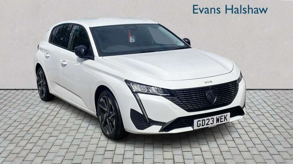 Peugeot 308 1.5 Bluehdi Allure Premium Eat8 2023 White