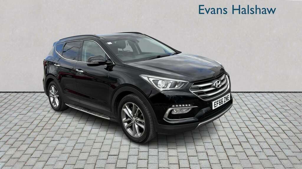 Hyundai Santa Fe 2.2 Crdi Blue Drive Premium Se 7 Seats Black