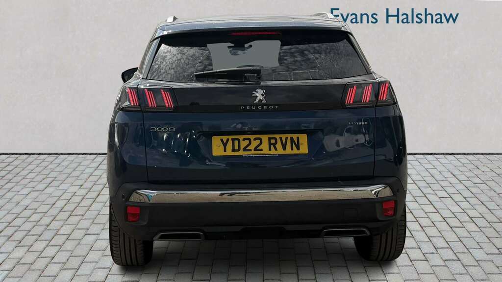Peugeot 3008 1.6 Hybrid 225 Gt E-eat8 2022 Blue #5