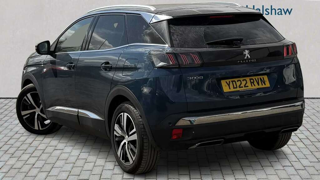 Peugeot 3008 1.6 Hybrid 225 Gt E-eat8 2022 Blue #2