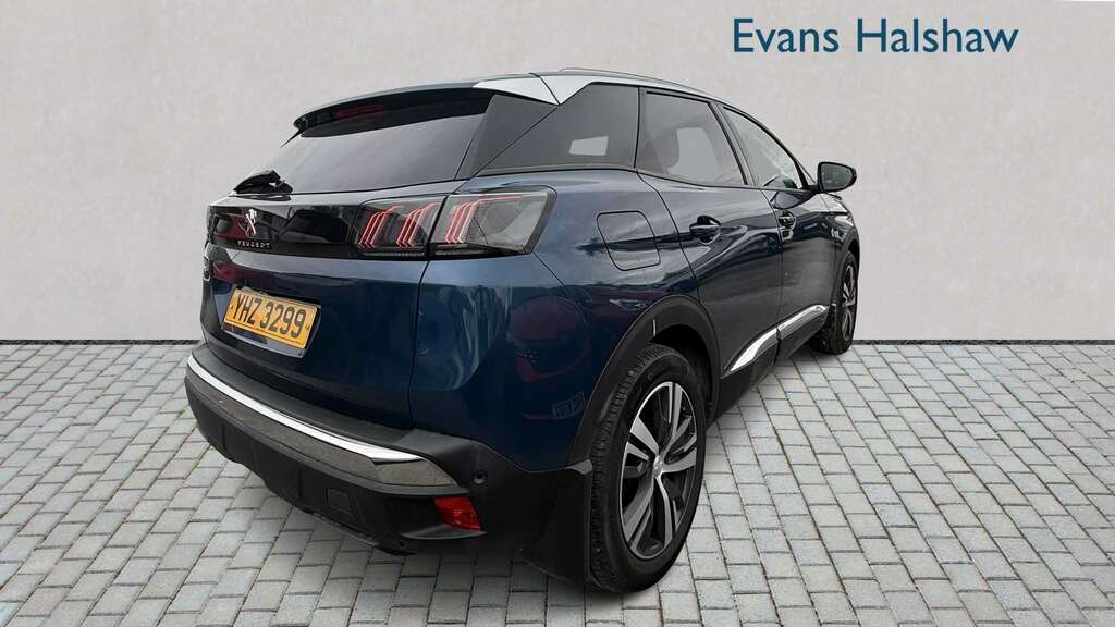 Peugeot 3008 1.5 Bluehdi Allure Premium Eat8 2021 Blue #6