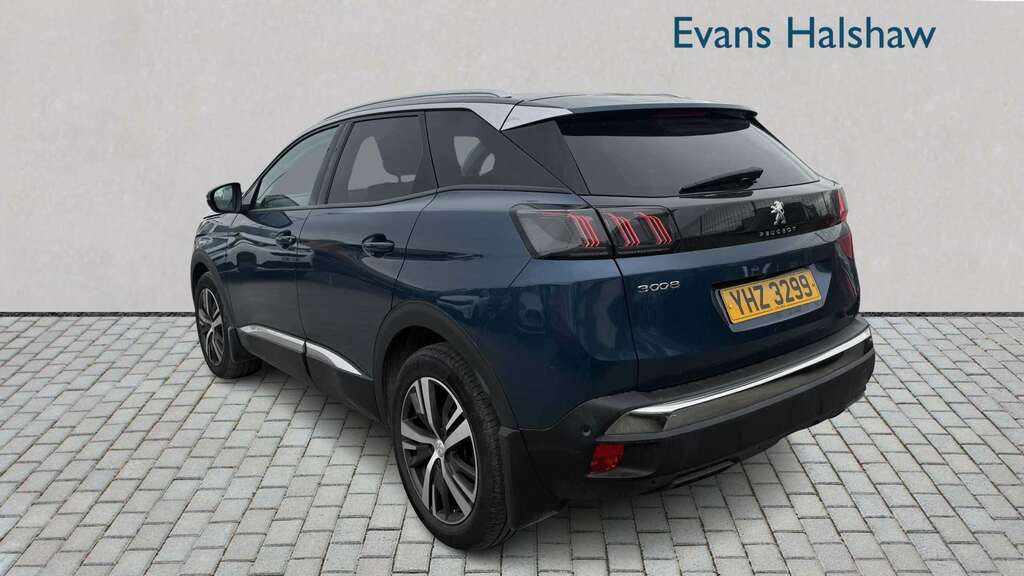 Peugeot 3008 1.5 Bluehdi Allure Premium Eat8 2021 Blue #5