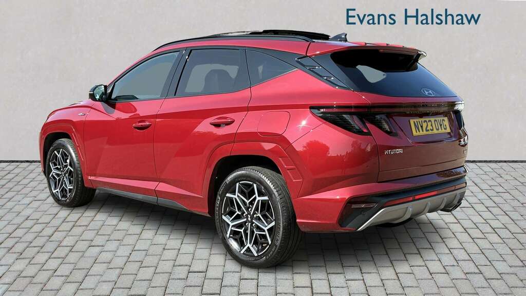 Hyundai Tucson 1.6 Tgdi Hybrid 230 N Line S 2Wd 2023 Red #5