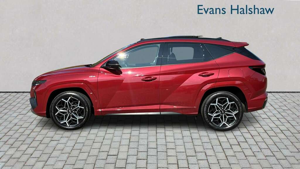 Hyundai Tucson 1.6 Tgdi Hybrid 230 N Line S 2Wd 2023 Red #4