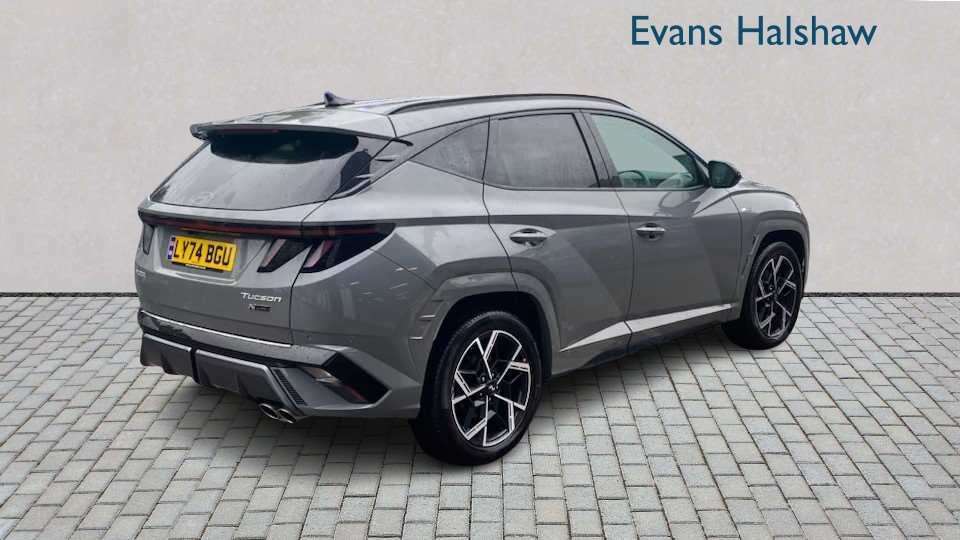 Hyundai Tucson 1.6T N Line 2025 LY74BGU Grey #4