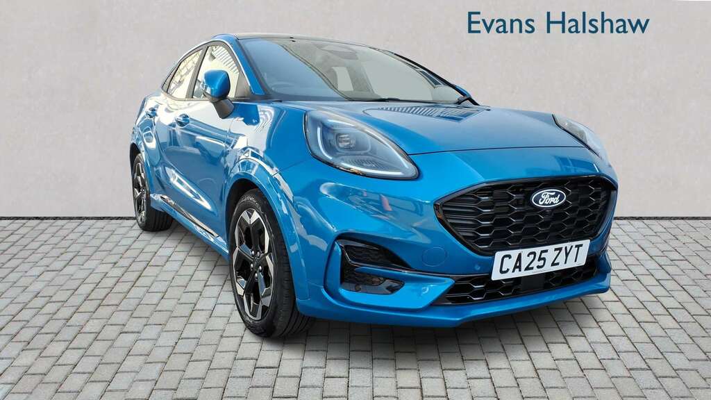 Ford Puma 1.0 Ecoboost Hybrid Mhev St-line X Dct 2025 Blue