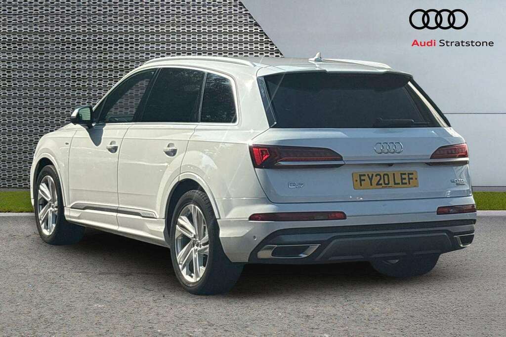 Audi Q7 50 Tdi Quattro S Line Tiptronic 2020 White #3