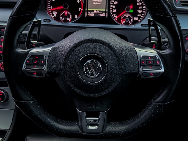 Volkswagen CC 2.0 Tsi R-line Dsg White #4