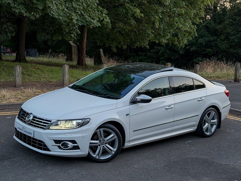 Volkswagen CC 2.0 Tsi R-line Dsg White #5