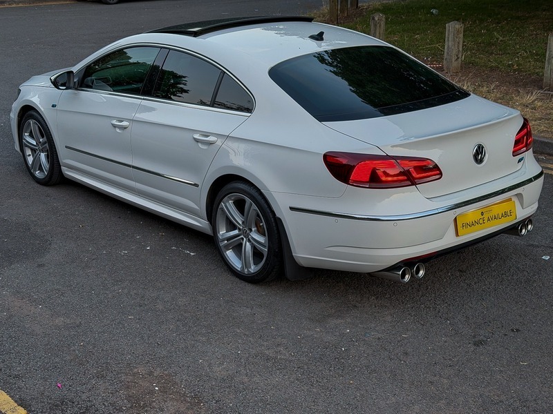Volkswagen CC 2.0 Tsi R-line Dsg White #2