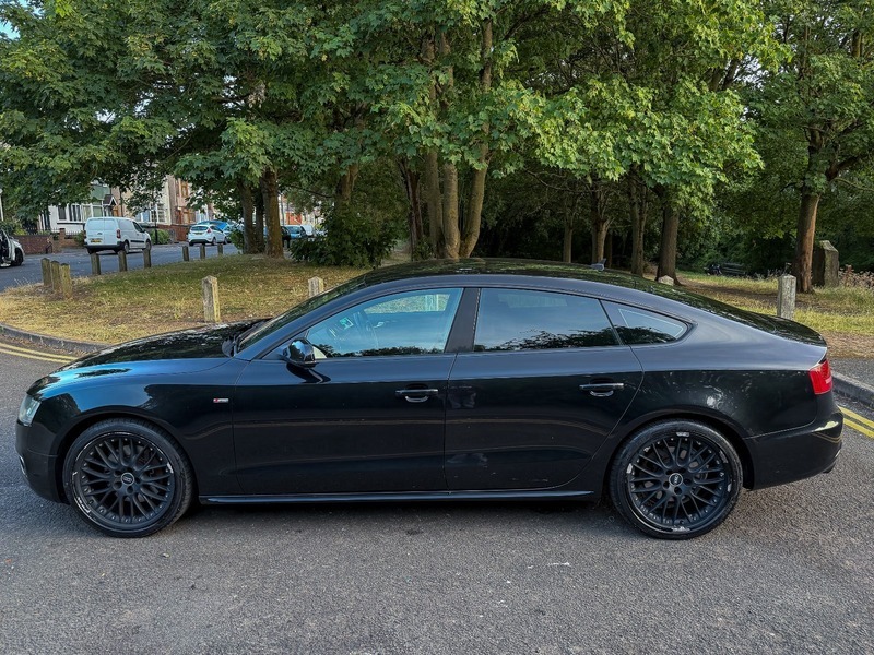 Audi A5 2.0 Tfsi S Line Black #6
