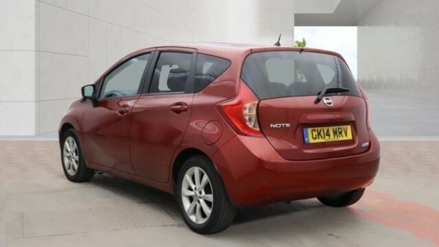 Nissan Note 1.2 Dig-s Tekna CK14MRV Red #4