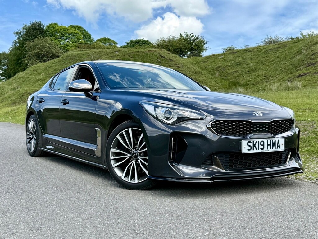 Kia Stinger 2.0 T-gdi Gt-line Gran Turismo Euro 6 Ss 5 Grey