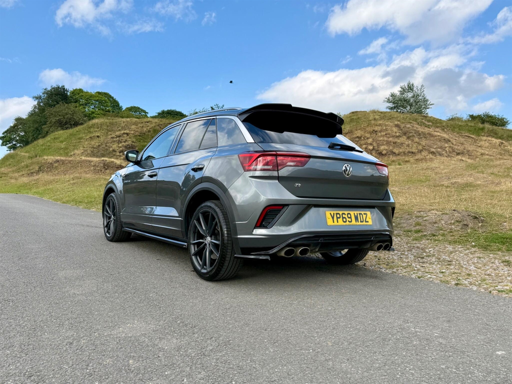 Volkswagen T-Roc 2.0 Tsi R Dsg 4Motion Euro 6 Ss Grey #5