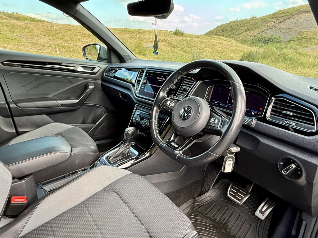 Volkswagen T-Roc 2.0 Tsi R Dsg 4Motion Euro 6 Ss Grey #2