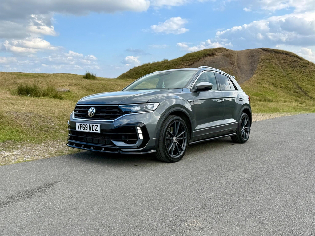 Volkswagen T-Roc 2.0 Tsi R Dsg 4Motion Euro 6 Ss Grey #4