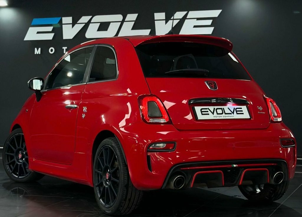 Abarth 595 1.4L Turismo 70Th YP69BLK Red #2