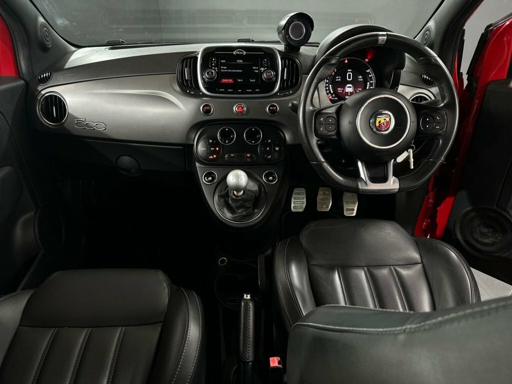 Abarth 595 1.4L Turismo 70Th YP69BLK Red #3