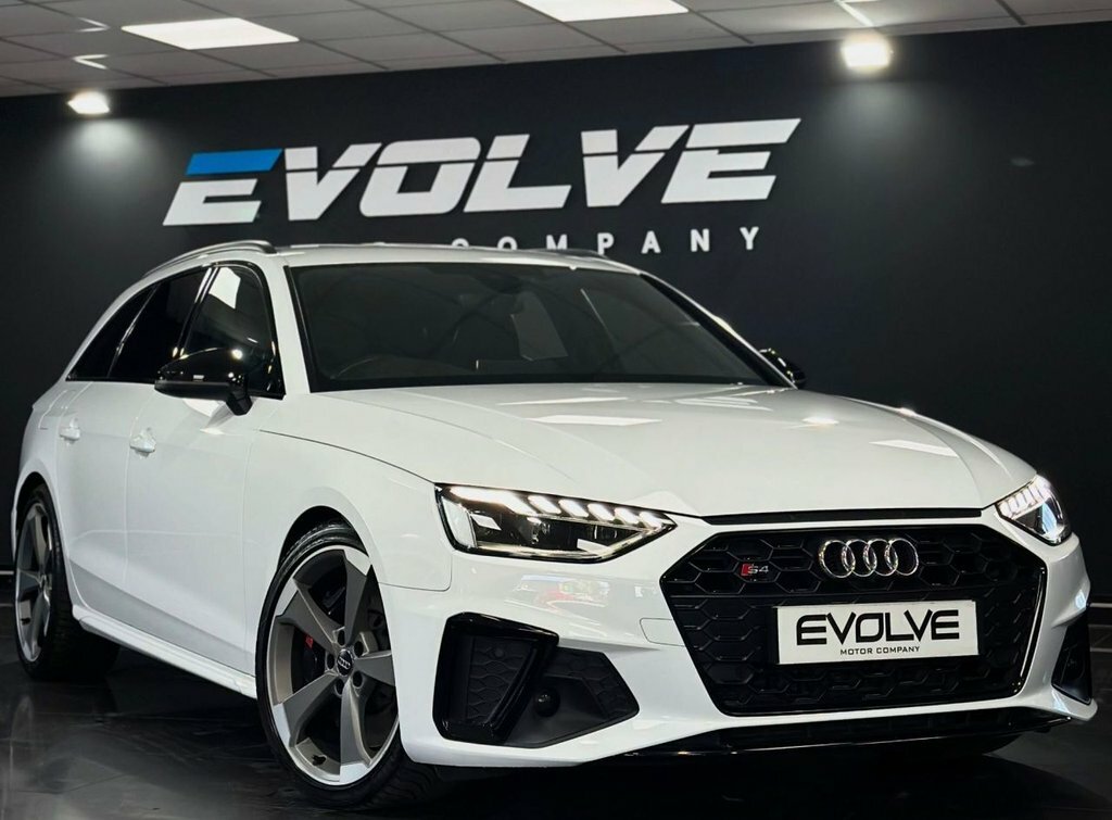 Audi S4 3L Black Edition White