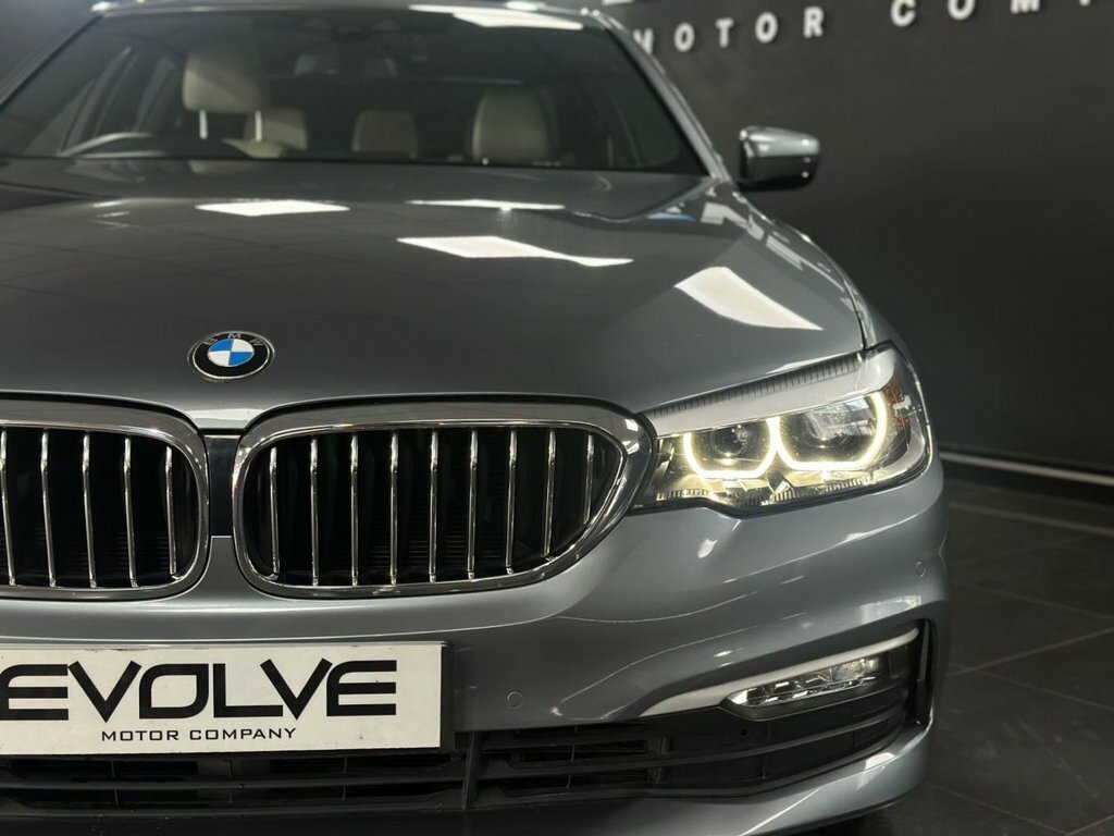 BMW 5 Series 3L Se Blue #6