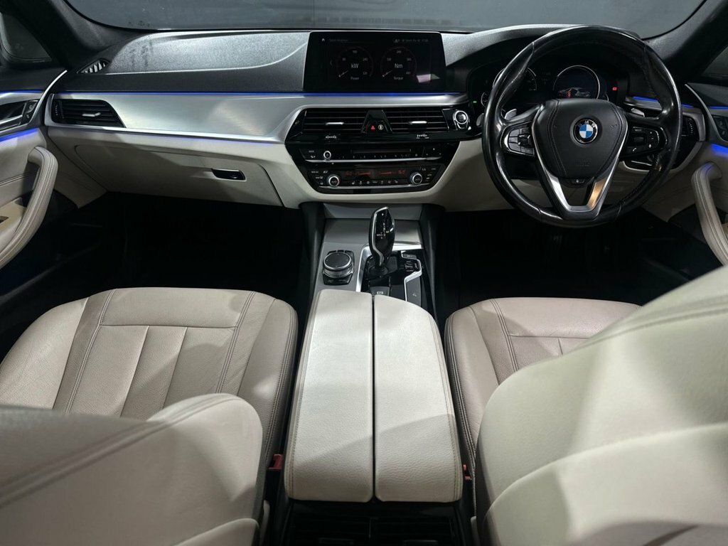BMW 5 Series 3L Se Blue #3