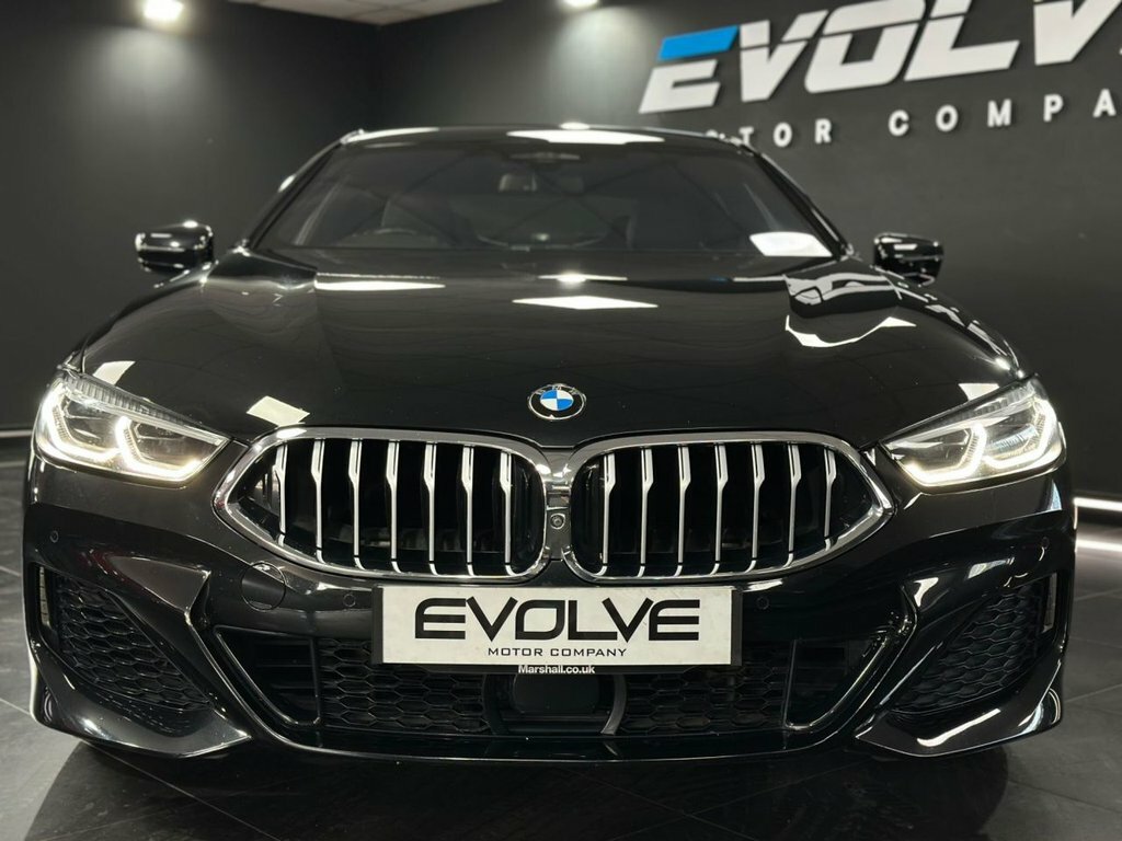 BMW 8 Series Gran Coupe Saloon Black #4