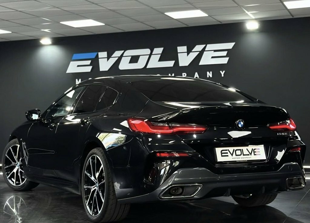 BMW 8 Series Gran Coupe Saloon Black #2