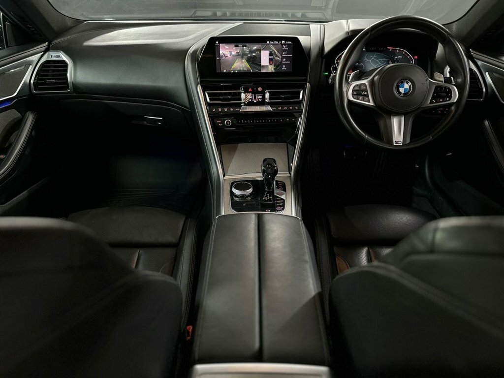 BMW 8 Series Gran Coupe Saloon Black #3