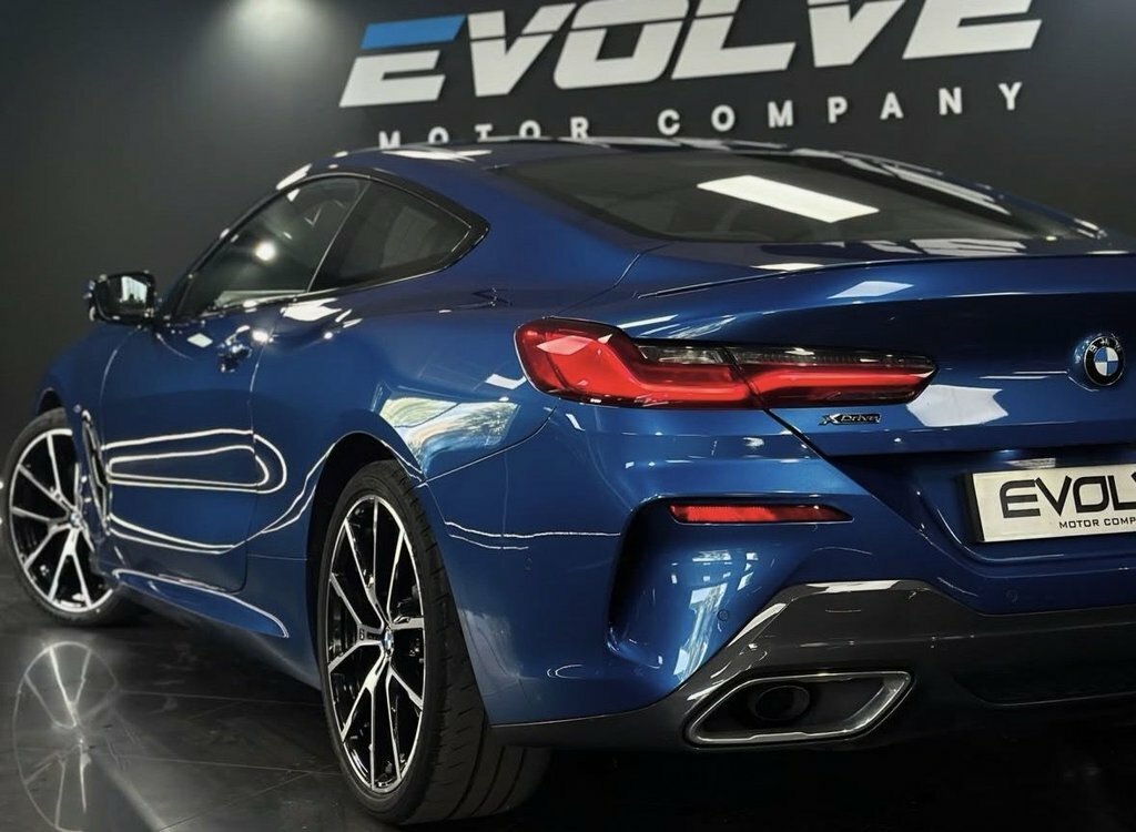 BMW 8 Series Gran Coupe 840D Xdrive Blue #9
