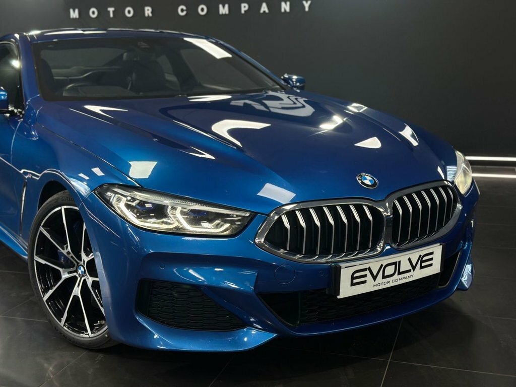 BMW 8 Series Gran Coupe 840D Xdrive Blue #14