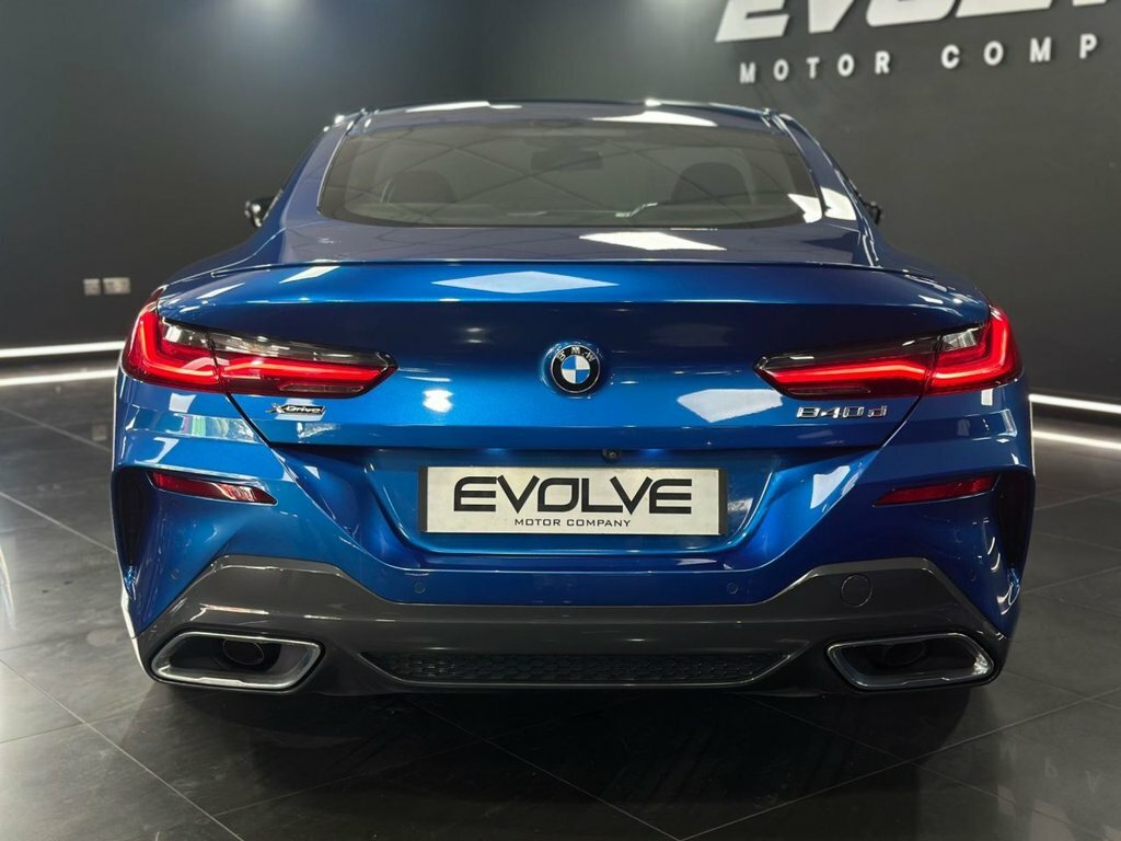 BMW 8 Series Gran Coupe 840D Xdrive Blue #5