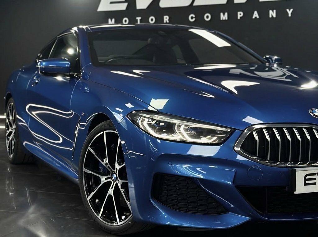 BMW 8 Series Gran Coupe 840D Xdrive Blue #8