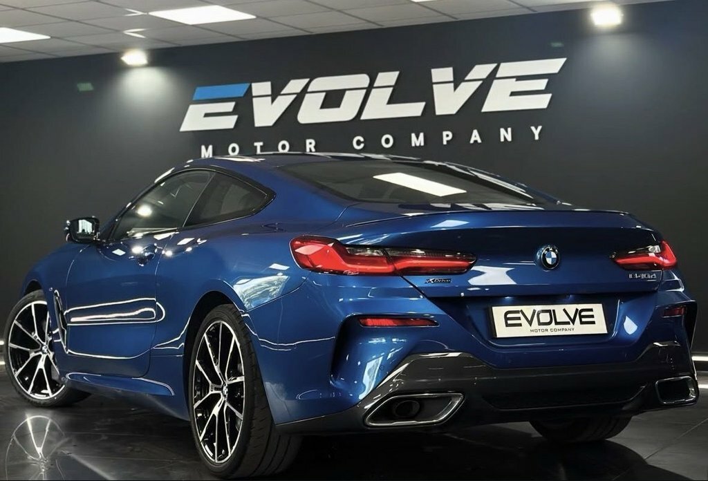 BMW 8 Series Gran Coupe 840D Xdrive Blue #2
