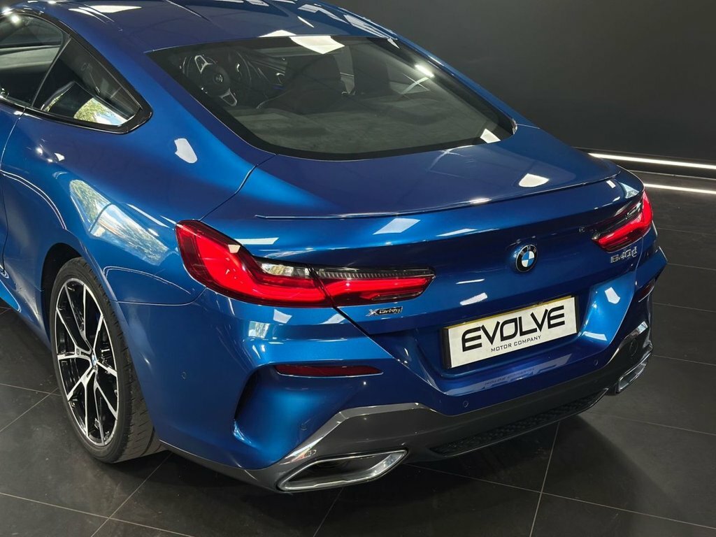 BMW 8 Series Gran Coupe 840D Xdrive Blue #13