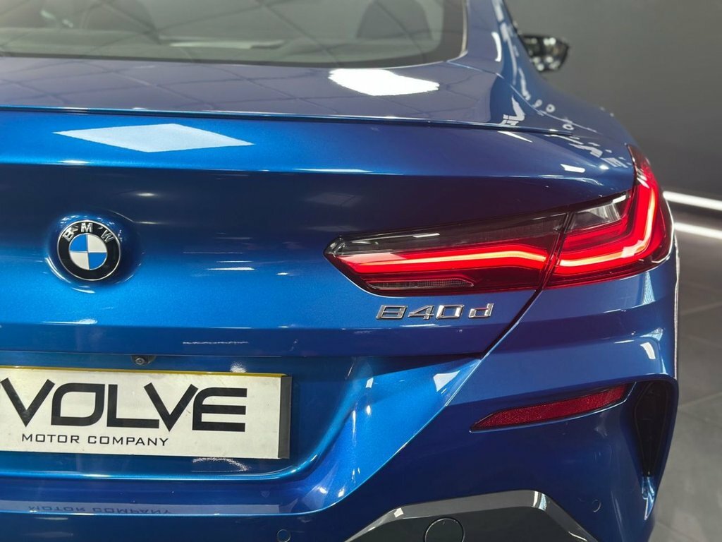 BMW 8 Series Gran Coupe 840D Xdrive Blue #7