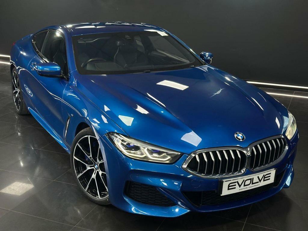 BMW 8 Series Gran Coupe 840D Xdrive Blue #10