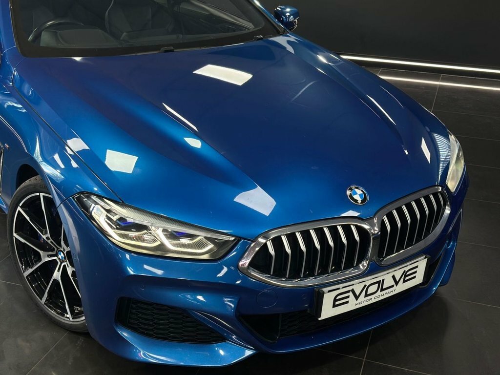 BMW 8 Series Gran Coupe 840D Xdrive Blue #12