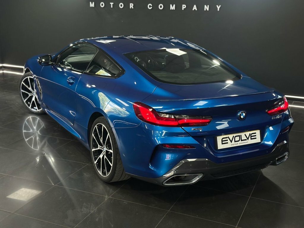 BMW 8 Series Gran Coupe 840D Xdrive Blue #11
