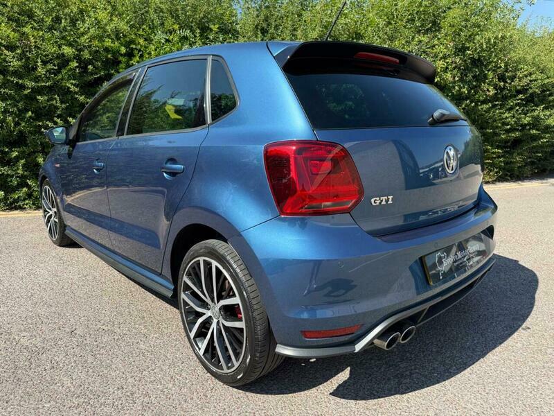 Volkswagen Polo 1.8 Tsi Bluemotion Tech Blue #5