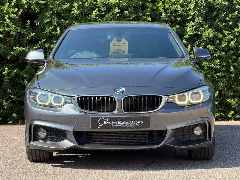 BMW 4 Series 2.0 420D M Sport NK19MVY Grey #3