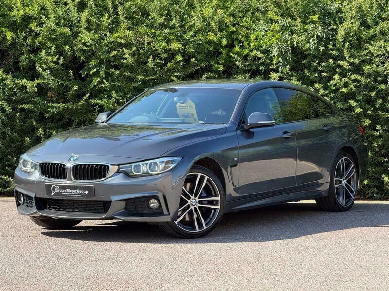 BMW 4 Series 2.0 420D M Sport NK19MVY Grey #4
