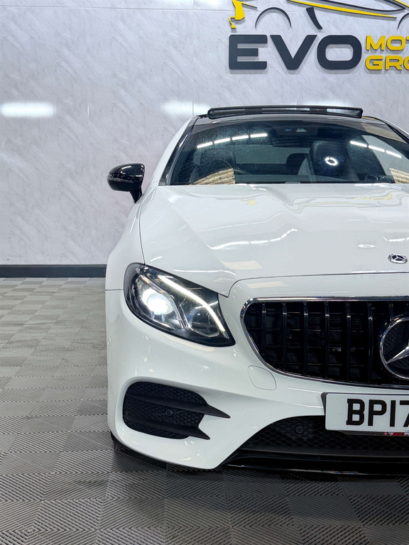 Mercedes-Benz E Class Amg Line Premium White #5
