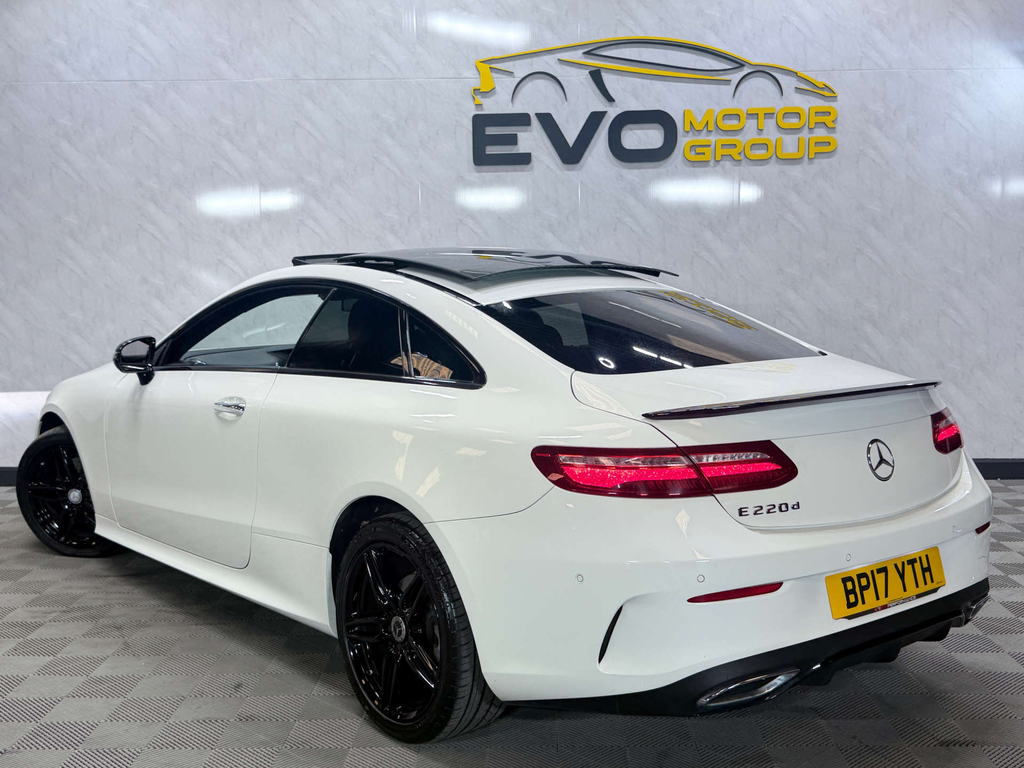 Mercedes-Benz E Class Amg Line Premium White #2